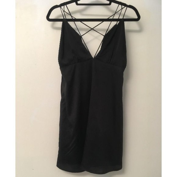 Silk-feel slip dress size XS - Picture 1 of 1